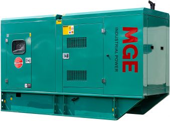 Дизельный генератор MGE P250CS в кожухе