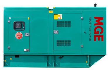 Дизельный генератор MGE P100CS в кожухе с АВР