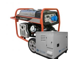 Бензиновый генератор Eco ZM8500-E