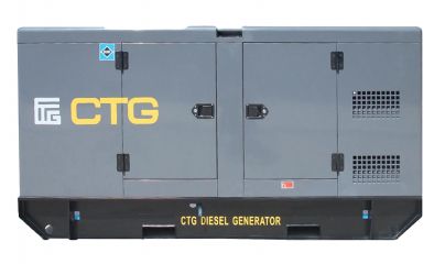Дизельный генератор CTG AD-385RE в кожухе с АВР
