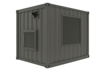 Дизельный генератор MGE P450YI в контейнере с АВР