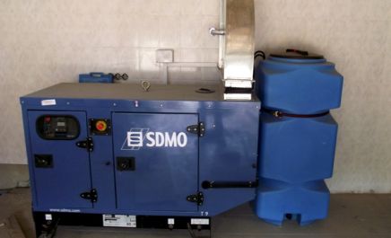 Доставка и монтаж дизельного генератора SDMO T9KM в кожухе