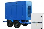 ТСС ЭД-500-Т400-2РПМ16 в погодозащитном кожухе на прицепе с АВР