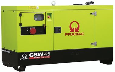 Дизельный генератор Pramac GSW 45 Y 230V 3Ф