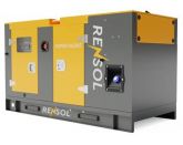 Дизельный генератор Rensol RW138HC в кожухе